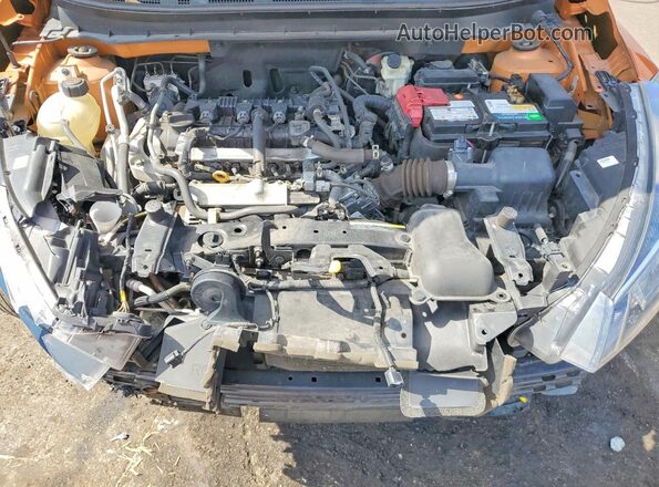 3N1CP5DV8NL479597 2022 NISSAN KICKS Оранжевый Вид подкапотного пространства