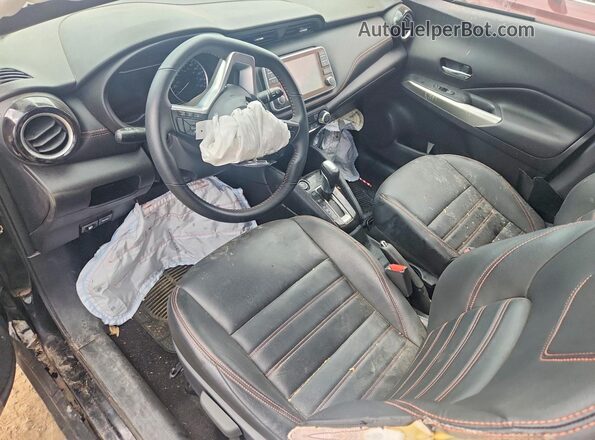 3N1CP5DV9LL517545 2020 NISSAN KICKS Black Առջևի վահանակի տեսք