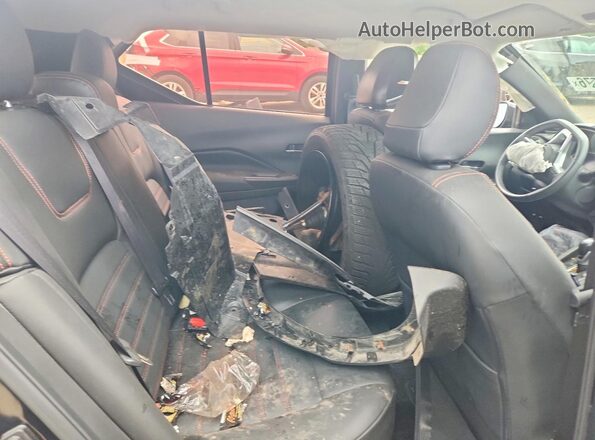 3N1CP5DV9LL517545 2020 NISSAN KICKS Black Սալոնի հետևի տեսք