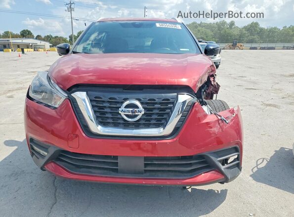 3N1CP5DV9LL521305 2020 NISSAN KICKS Maroon Դիմացի տեսք