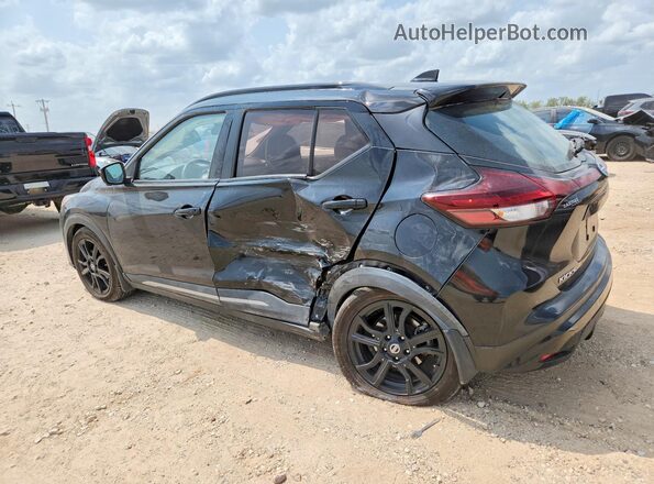 3N1CP5DV9ML547243 2021 NISSAN KICKS Черный Задняя левая четверть
