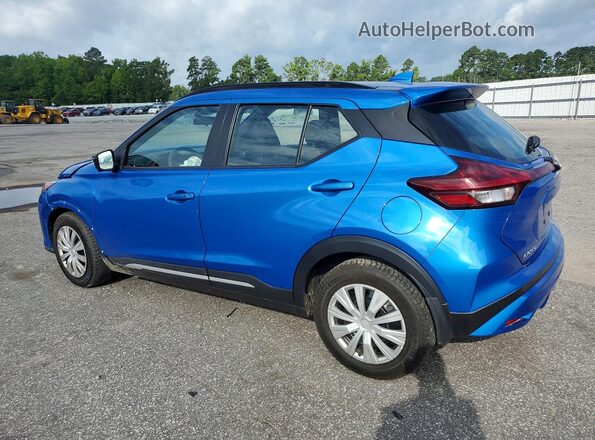 3N1CP5DV9RL562090 2024 NISSAN KICKS Blue Trasero izquierdo