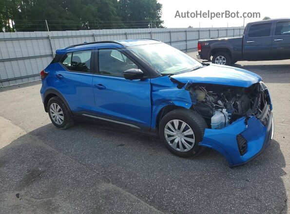 3N1CP5DV9RL562090 2024 NISSAN KICKS Blue Delantero derecho