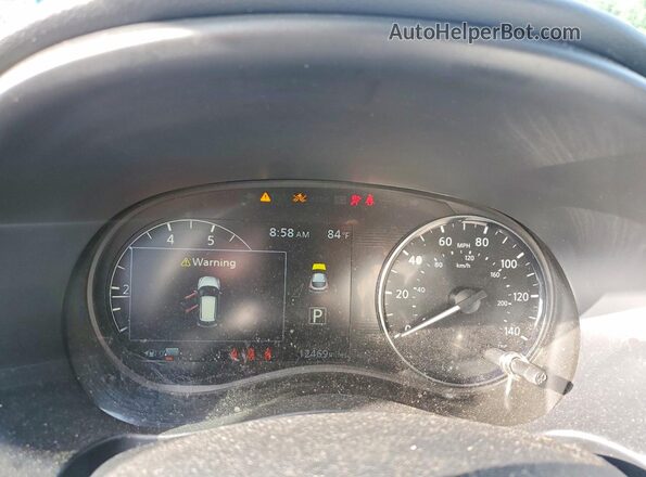 3N1CP5DV9RL562090 2024 NISSAN KICKS Blue Vista del cuadro de instrumentos