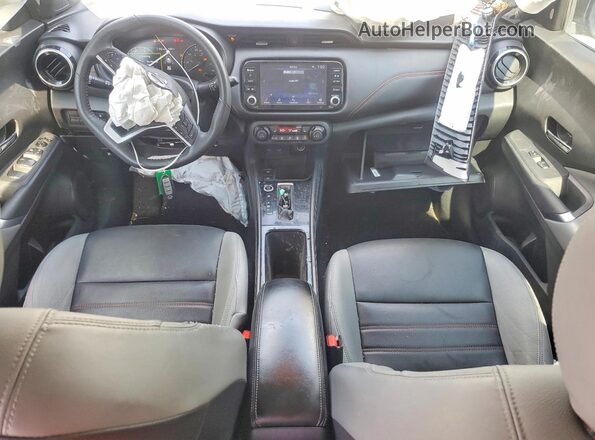 3N1CP5DVXML521962 2021 NISSAN KICKS Серый Вид панели приборов