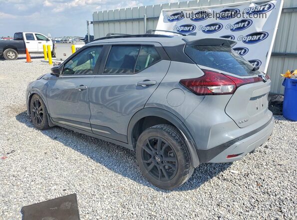 3N1CP5DVXML521962 2021 NISSAN KICKS Серый Задняя левая четверть