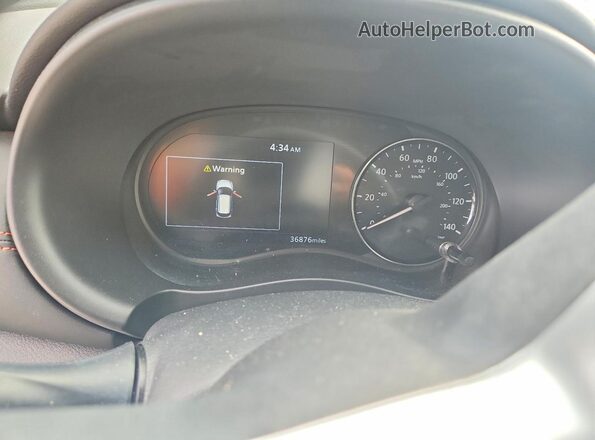 3N1CP5DVXML547400 2021 NISSAN KICKS Красный Вид щитка приборов