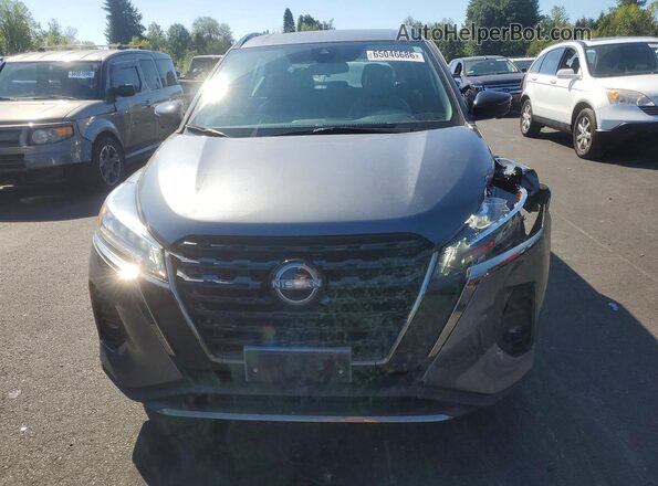 3N1CP5DVXNL494473 2022 NISSAN KICKS Gray Вид спереду
