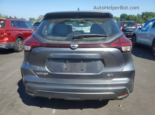 3N1CP5DVXNL494473 2022 NISSAN KICKS Gray Вид ззаду