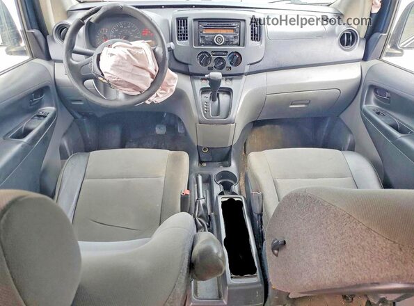 3N63M0YN1HK703058 2017 CHEVROLET CITY EXPRESS Синий Вид панели приборов