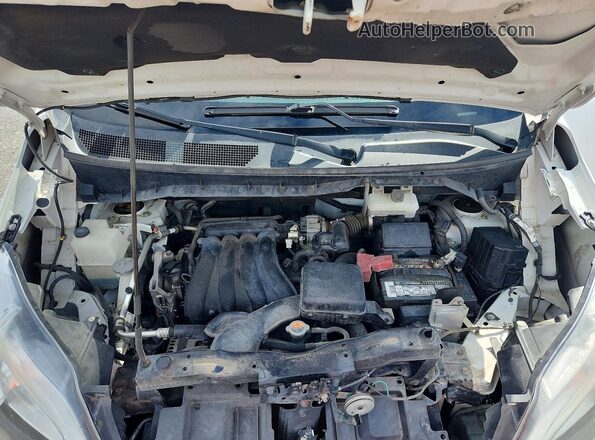 3N6CM0KN3HK720663 2017 NISSAN NV200 White Vista del compartimento del motor