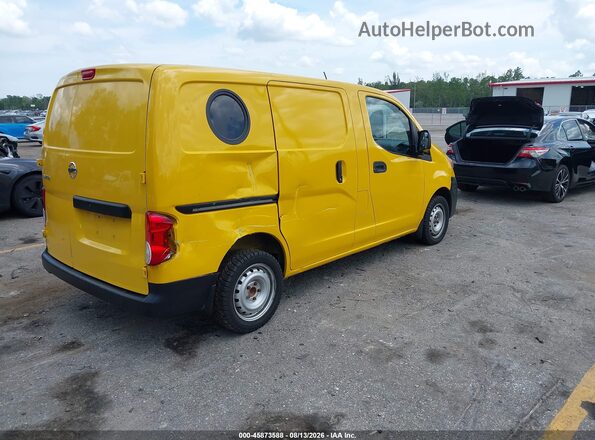 3N6CM0KNXKK700773 2019 NISSAN NV200 Желтый Задняя правая четверть