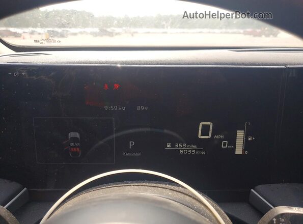 3N8AP6BA1SL324044 2025 NISSAN KICKS Gray ხელსაწყოთა პანელის ხედი