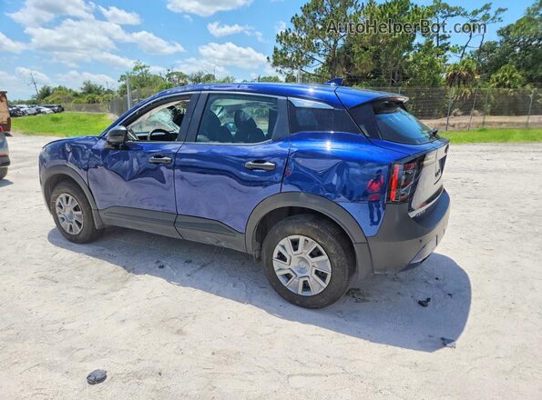 3N8AP6BA1SL331222 2019 NISSAN KICKS Blue Trasero izquierdo