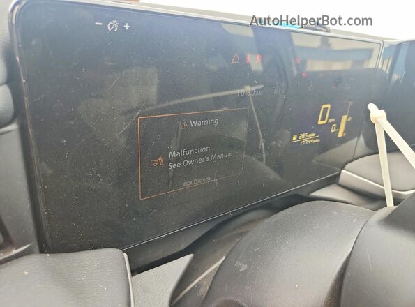 3N8AP6BA1SL372451 2025 NISSAN KICKS White ხელსაწყოთა პანელის ხედი