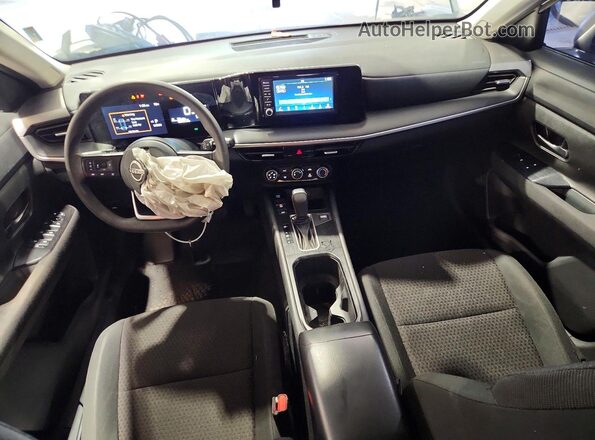 3N8AP6BA3SL361788 2025 NISSAN KICKS White წინა პანელის ხედი