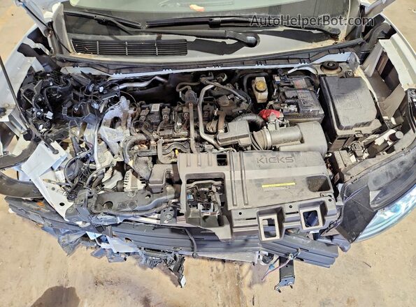 3N8AP6BA3SL361788 2025 NISSAN KICKS White უკანა სალონის ხედი