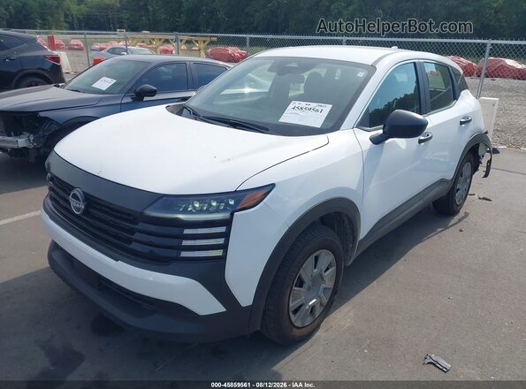3N8AP6BA5SL383792 2025 NISSAN KICKS Белый Передняя левая четверть