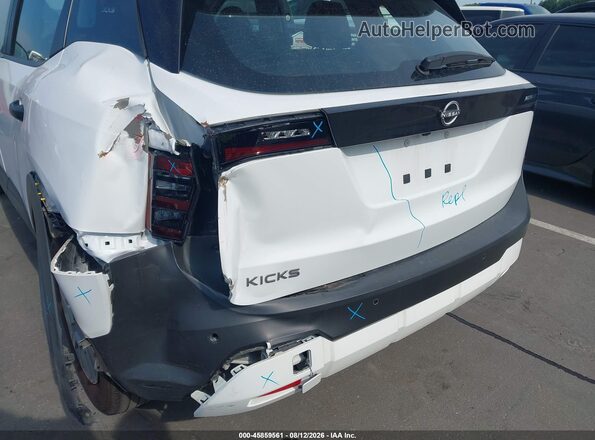 3N8AP6BA5SL383792 2025 NISSAN KICKS Белый Вид спереди