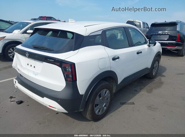3N8AP6BA5SL383792 2025 NISSAN KICKS Белый Задняя правая четверть