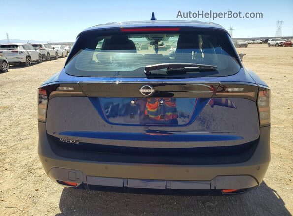 3N8AP6BA6SL346606 2025 NISSAN KICKS Blue Հետևի տեսք