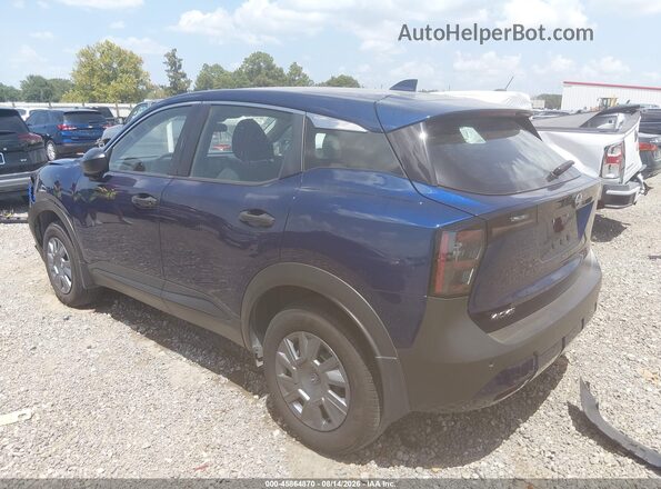 3N8AP6BA7SL366881 2025 NISSAN KICKS Blue Trasero izquierdo