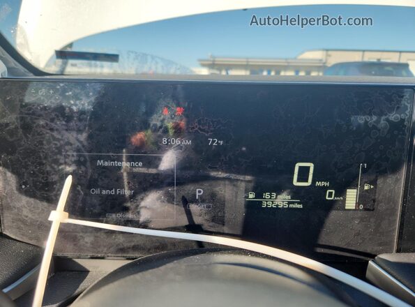 3N8AP6BA9SL305273 2025 NISSAN KICKS White Սարքավորումների վահանակի տեսք