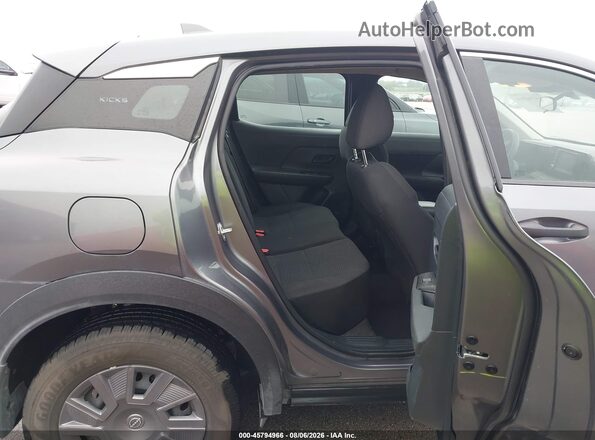 3N8AP6BB3SL309117 2025 NISSAN KICKS Gray Widok naklejki z numerem VIN