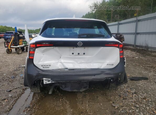 3N8AP6BB8SL315754 2025 NISSAN KICKS White Widok z tyłu