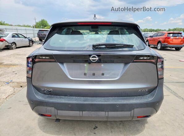 3N8AP6BB8SL319500 2025 NISSAN KICKS Gray Հետևի տեսք