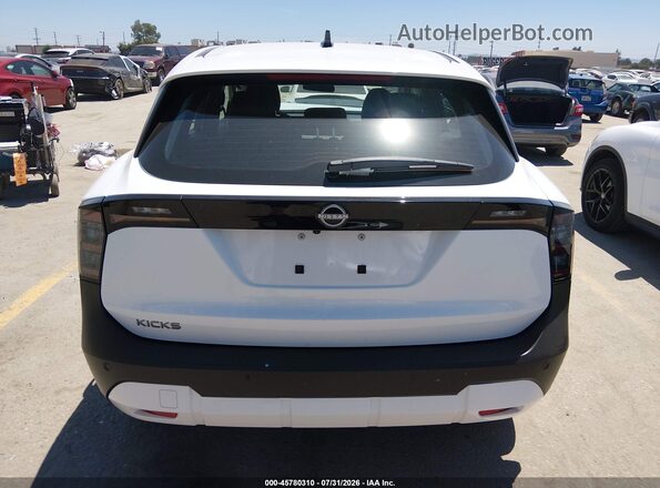 3N8AP6BE5TL356094 2026 NISSAN KICKS White 