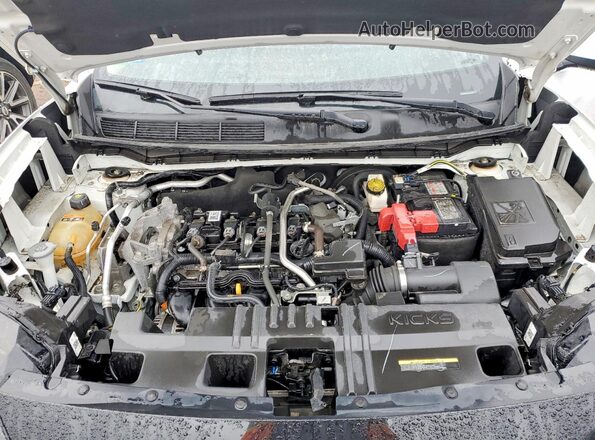 3N8AP6CA0SL345188 2025 NISSAN KICKS White Rear interior view