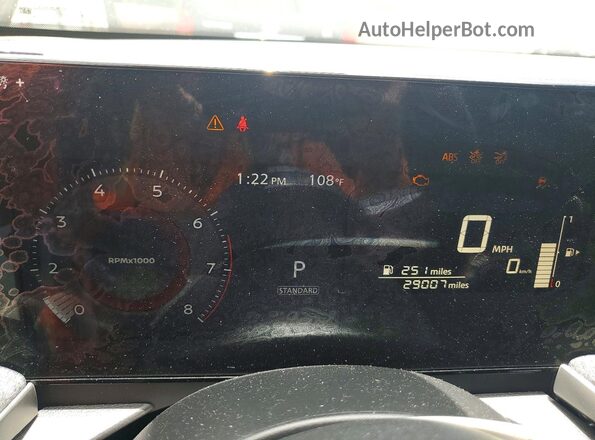 3N8AP6CA1SL311678 2025 NISSAN KICKS Коричневый Вид щитка приборов