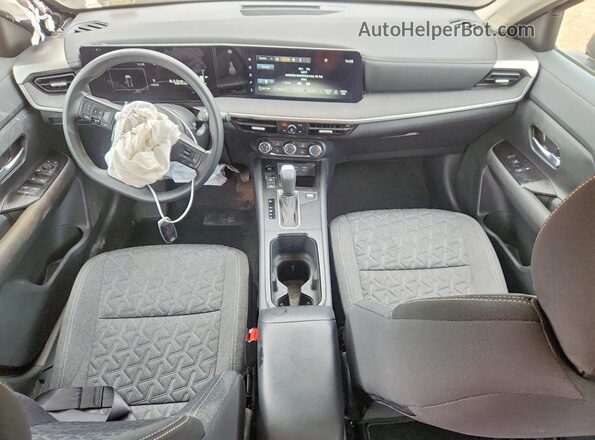 3N8AP6CA1SL439757 2025 NISSAN KICKS Black Dashboard view