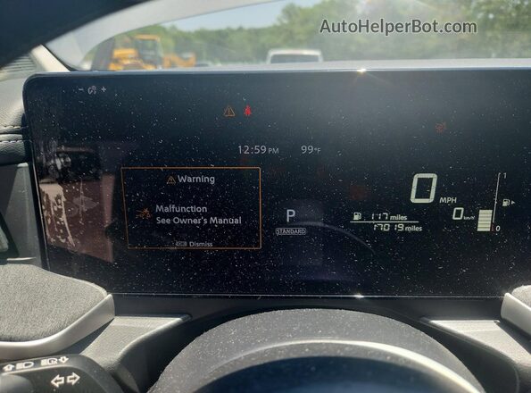 3N8AP6CA2SL363689 2025 NISSAN KICKS Gray Instrument cluster view