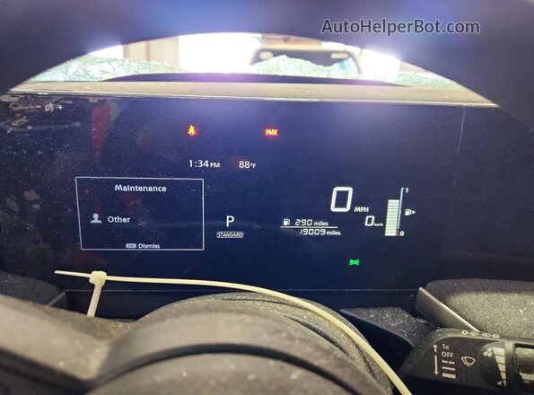 3N8AP6CA2SL365510 2025 NISSAN KICKS White Vista del cuadro de instrumentos