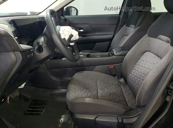 3N8AP6CA3SL328627 2025 NISSAN KICKS Black Vista interior delantera