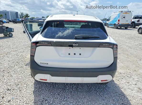 3N8AP6CA3SL423804 2025 NISSAN KICKS White Вид ззаду