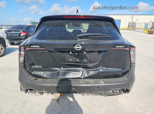3N8AP6CA3SL424113 2025 NISSAN KICKS Black Widok z tyłu