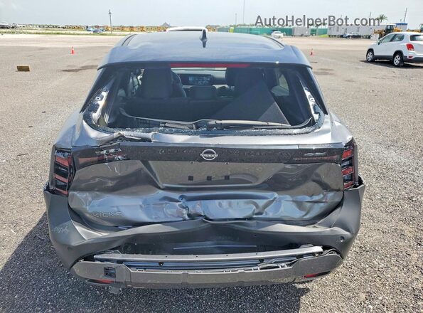 3N8AP6CA4SL329625 2025 NISSAN KICKS Gray Rear view
