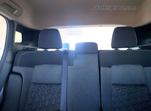 3N8AP6CA4SL386343 2025 NISSAN KICKS Charcoal უკანა სავარძლების ხედი