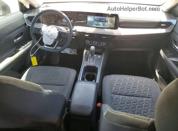 3N8AP6CA5SL365713 2025 NISSAN KICKS Black Առջևի վահանակի տեսք