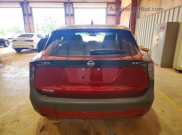 3N8AP6CA6SL392497 2025 NISSAN KICKS Red Rear view