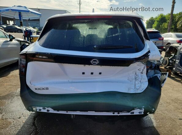 3N8AP6CA7SL423126 2025 NISSAN KICKS White Вид ззаду