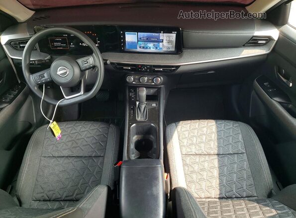 3N8AP6CA8SL329269 2025 NISSAN KICKS White Vista del salpicadero