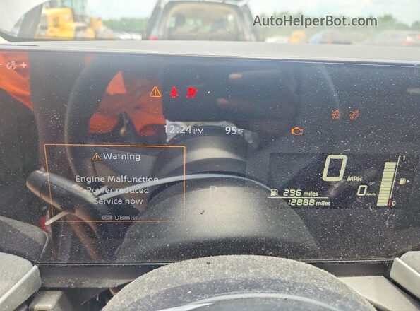 3N8AP6CA8SL333659 2025 NISSAN KICKS Charcoal Instrument cluster view