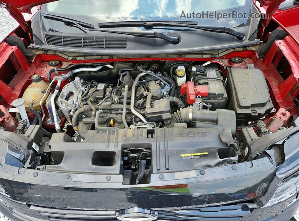3N8AP6CAXSL335946 2025 NISSAN KICKS Maroon Widok wnętrza z tyłu
