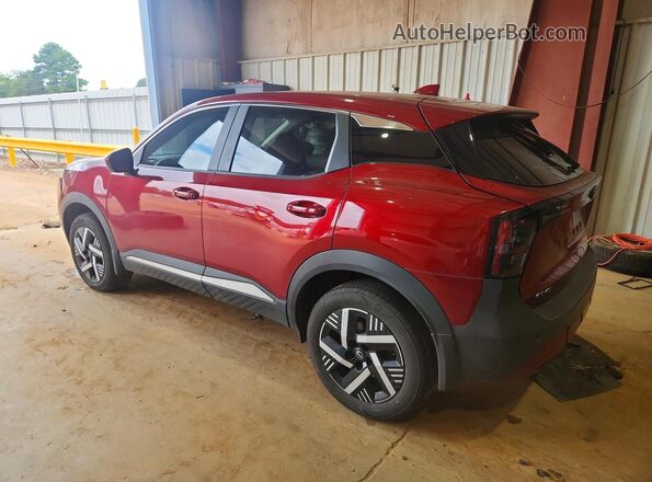 3N8AP6CAXSL359549 2025 NISSAN KICKS Red Trasero izquierdo