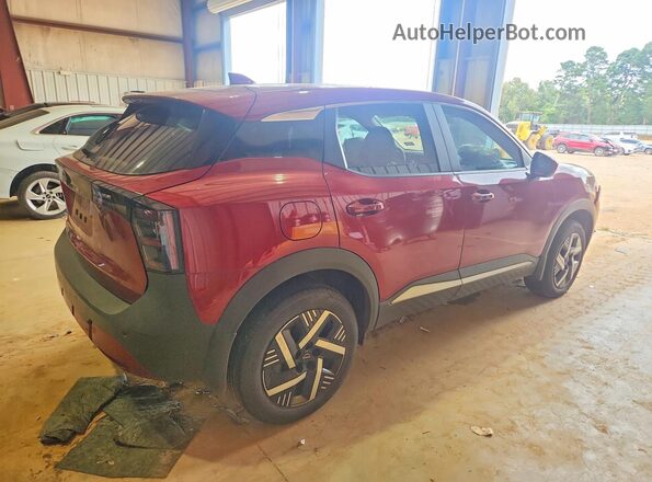 3N8AP6CAXSL359549 2025 NISSAN KICKS Red Trasero derecho