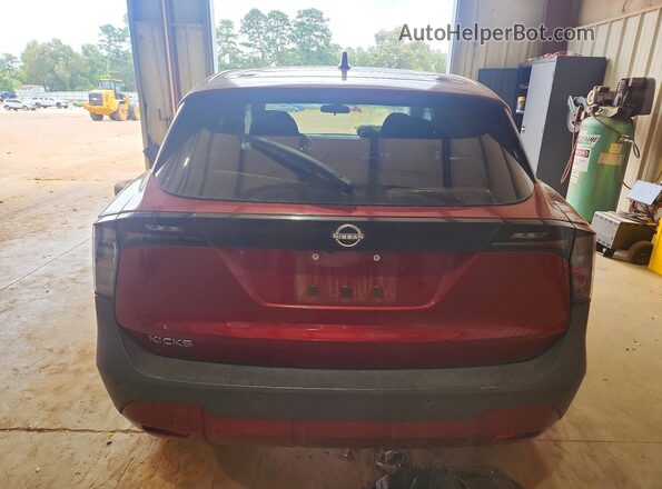 3N8AP6CAXSL359549 2025 NISSAN KICKS Red Vista trasera